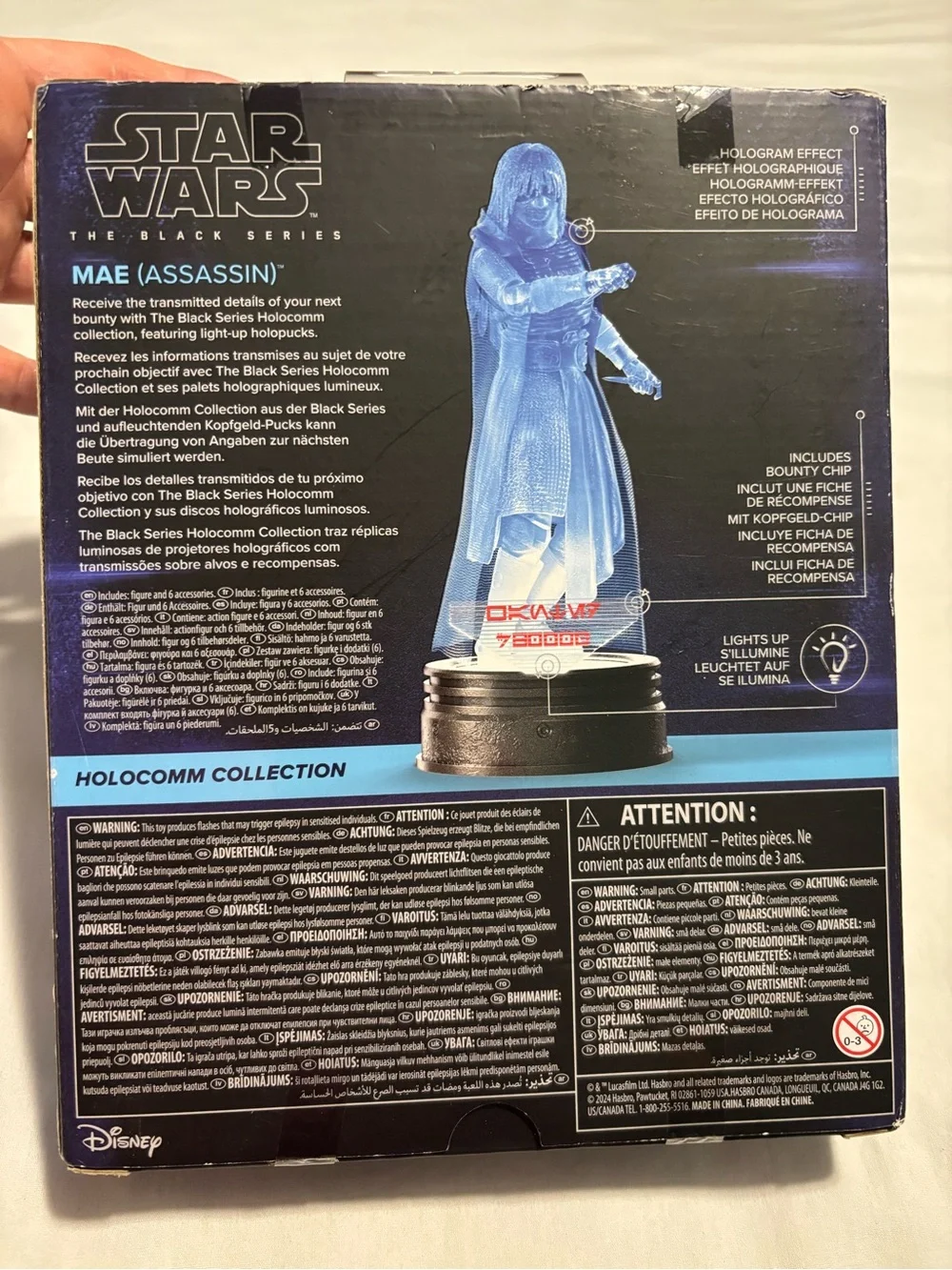2024 Hasbro Star Wars, The Black Series, Holocomm Collection: Mae (Assassin)